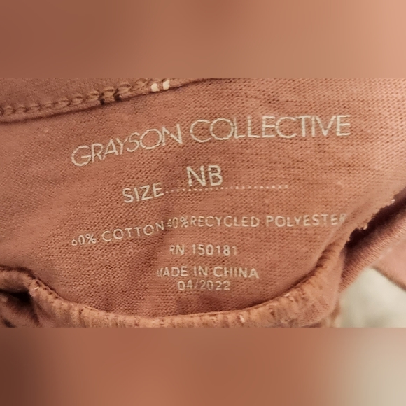 EUC Grayson Collective NB Girl's Shirt - Picture 3 of 3